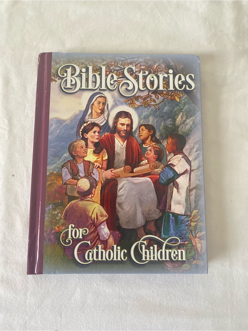 Bible Stories for Catholic Children Hardcover Illustrated Rev Ed Ages 4-8 2017